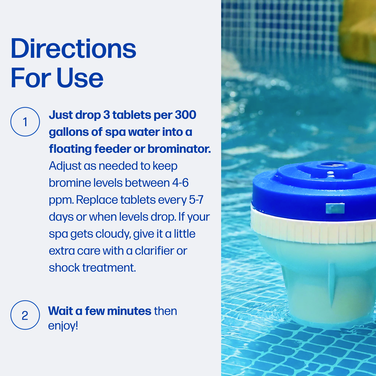 Bromine Tabs for Spas
