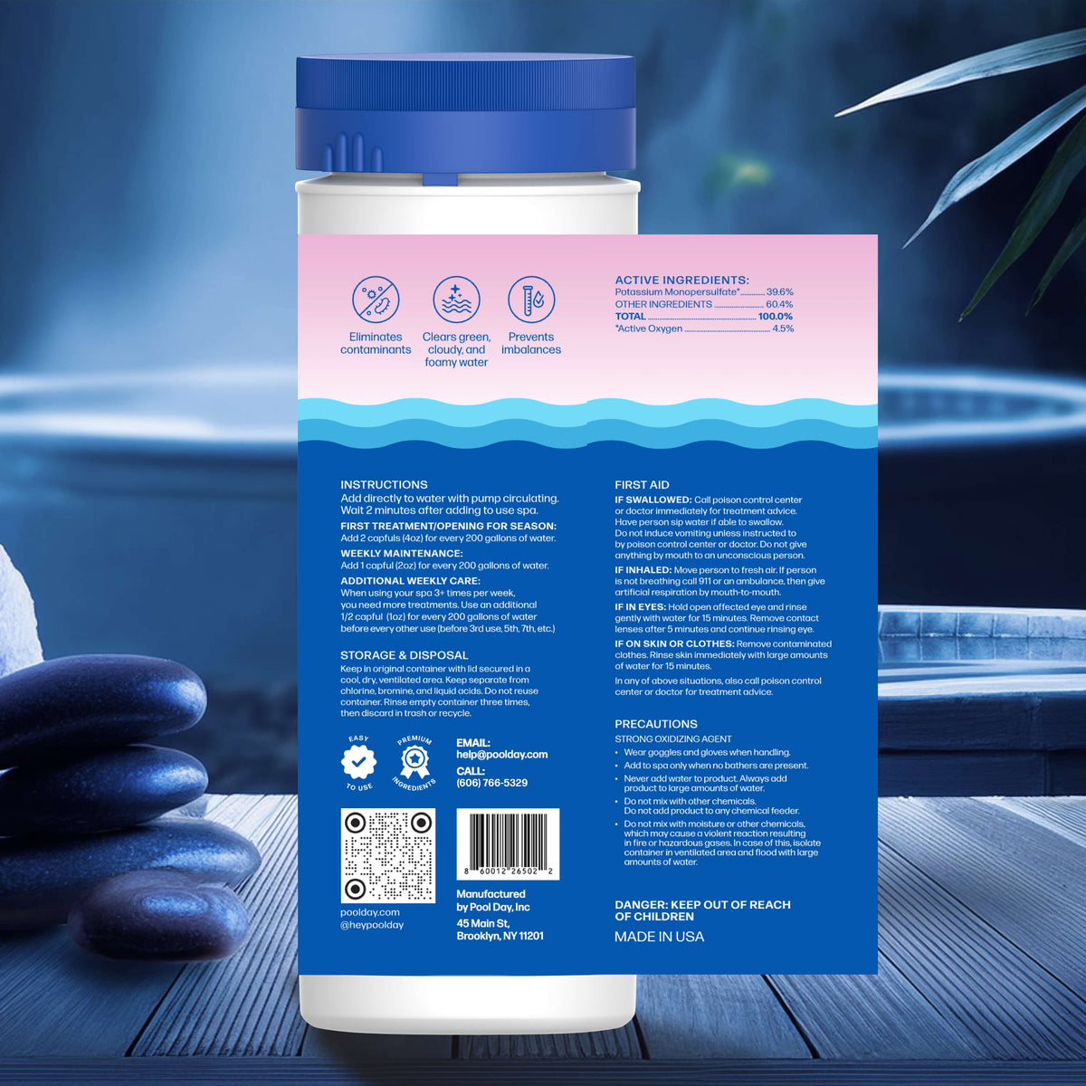 Spa Protector - Scent Free 1.5lb